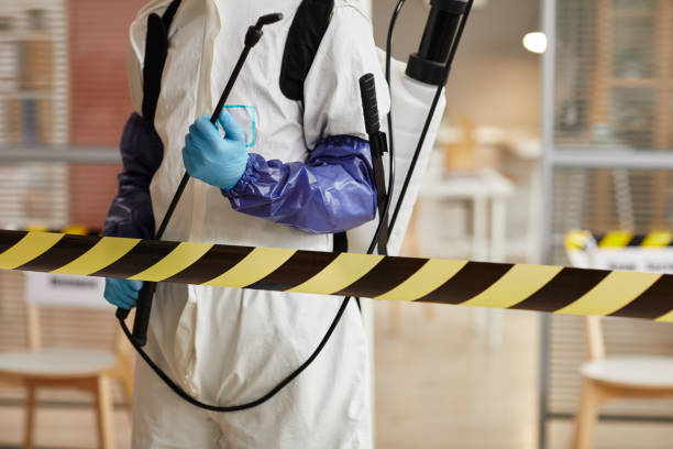 Professional Infectious Disease Decontamination technician working in Cayuga, IN